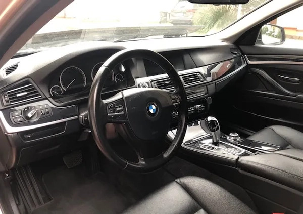 BMW Seria 5 cena 42990 przebieg: 216000, rok produkcji 2012 z Warszawa małe 154